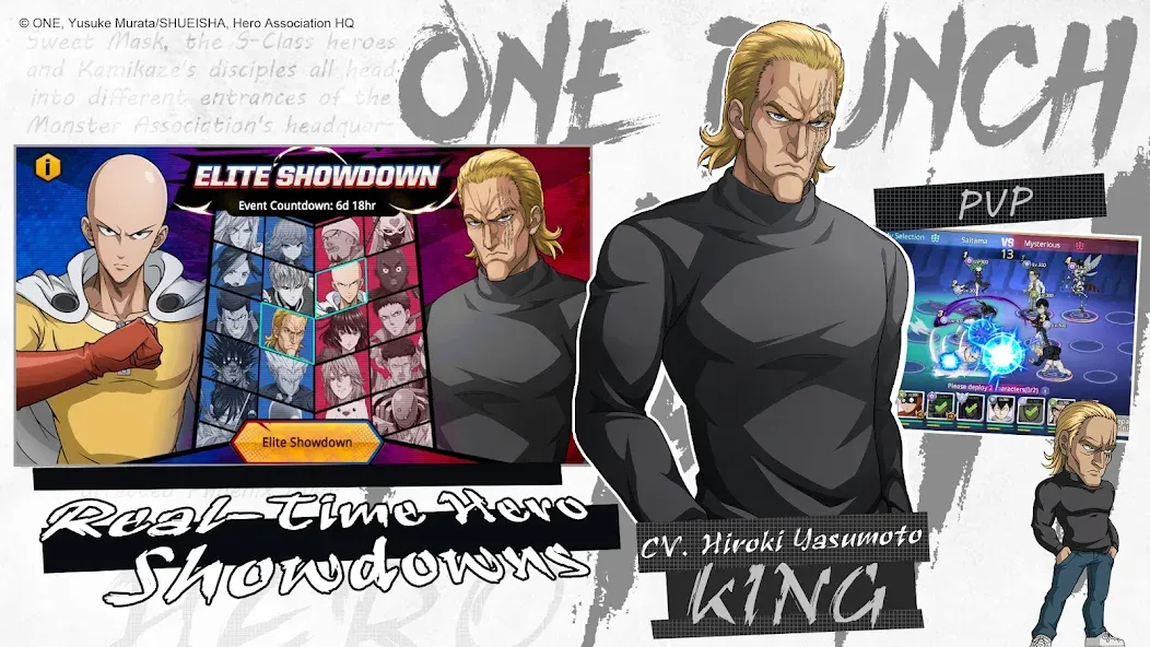 Скачать One-Punch Man:Road to Hero 2.0 последней версии — Безлимитные деньги и алмазы — скриншот 5 Скачать One-Punch Man:Road to Hero 2.0 последней версии — Безлимитные деньги и алмазы — скриншот 5