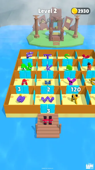 Alphabet Battle: Room Maze взломанный APK — Безлимитные деньги и все уровни открыты — скриншот 1 Alphabet Battle: Room Maze взломанный APK — Безлимитные деньги и все уровни открыты — скриншот 1