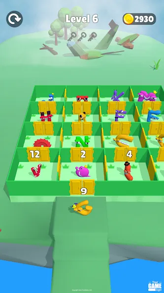 Alphabet Battle: Room Maze взломанный APK — Безлимитные деньги и все уровни открыты — скриншот 5 Alphabet Battle: Room Maze взломанный APK — Безлимитные деньги и все уровни открыты — скриншот 5