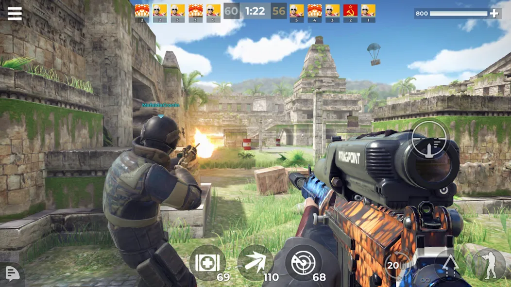 Скачать AWP Mode: Online Sniper Action мод — Точная стрельба и быстрый прице? — скриншот 2 Скачать AWP Mode: Online Sniper Action мод — Точная стрельба и быстрый прице? — скриншот 2