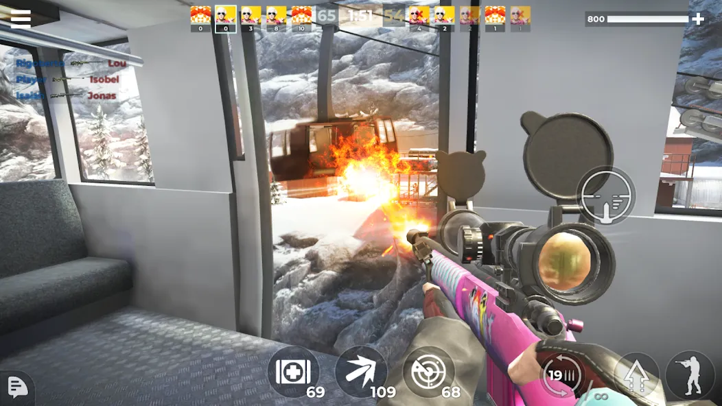 Скачать AWP Mode: Online Sniper Action мод — Точная стрельба и быстрый прице? — скриншот 4 Скачать AWP Mode: Online Sniper Action мод — Точная стрельба и быстрый прице? — скриншот 4
