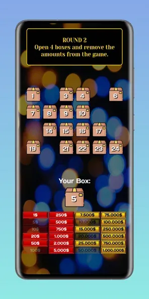 Deal or No Deal MOD APK: Безлимитные деньги и все кейсы открыты — скриншот 2 Deal or No Deal MOD APK: Безлимитные деньги и все кейсы открыты — скриншот 2
