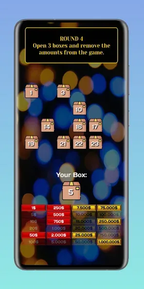 Deal or No Deal MOD APK: Безлимитные деньги и все кейсы открыты — скриншот 4 Deal or No Deal MOD APK: Безлимитные деньги и все кейсы открыты — скриншот 4