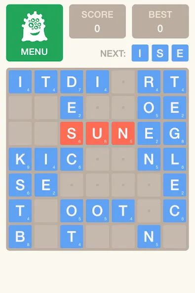 Word Monster Puzzle бесплатно на Андроид — мод: Безлимитные подсказки и жизни — скриншот 1