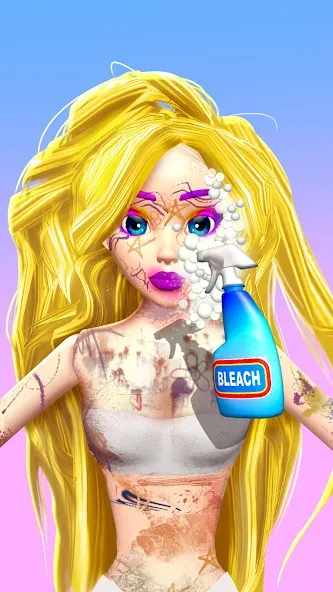 Скачать Doll Makeover - DIY 3D Dolly мод — Безлимитные деньги и алмазы — скриншот 2 Скачать Doll Makeover - DIY 3D Dolly мод — Безлимитные деньги и алмазы — скриншот 2