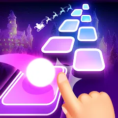 Tiles Hop: EDM Rush взломанный APK — Безлимитные жизни и все песни открыты