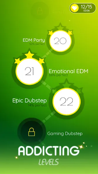 Dancing Ballz: Magic Tiles взломанный APK — Без рекламы и все уровни открыты — скриншот 4 Dancing Ballz: Magic Tiles взломанный APK — Без рекламы и все уровни открыты — скриншот 4