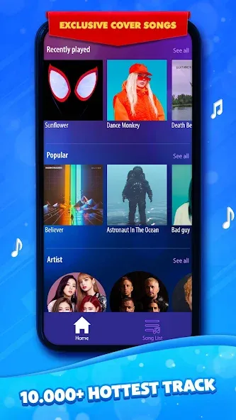 Скачать Duet Tiles: Dual Vocal Music Mod APK — Безлимитные ноты и все песни открыты — скриншот 1 Скачать Duet Tiles: Dual Vocal Music Mod APK — Безлимитные ноты и все песни открыты — скриншот 1