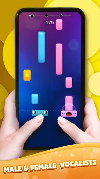 Скачать Duet Tiles: Dual Vocal Music Mod APK — Безлимитные ноты и все песни открыты — скриншот 3 Скачать Duet Tiles: Dual Vocal Music Mod APK — Безлимитные ноты и все песни открыты — скриншот 3