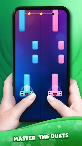 Скачать Duet Tiles: Dual Vocal Music Mod APK — Безлимитные ноты и все песни открыты — скриншот 4 Скачать Duet Tiles: Dual Vocal Music Mod APK — Безлимитные ноты и все песни открыты — скриншот 4