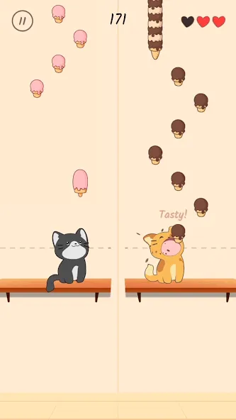 Duet Cats: Cute Cat Music MOD APK: Разблокированы все песни и коты — скриншот 3
