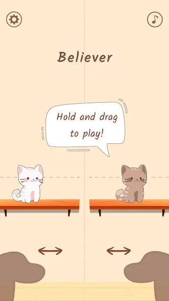 Duet Cats: Cute Cat Music MOD APK: Разблокированы все песни и коты — скриншот 5