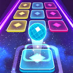 Color Hop 3D - Music Game взлом на Андроид — Разблокированы все уровни и песни