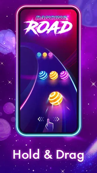 Dancing Road: Color Ball Run! — взломанная версия, Безлимитные жизни и все скины — скриншот 3 Dancing Road: Color Ball Run! — взломанная версия, Безлимитные жизни и все скины — скриншот 3