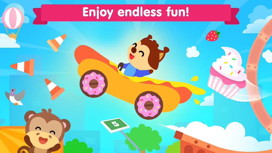 Car games for kids & toddler MOD APK скачать на Андроид — Без рекламы, открыты все машины — скриншот 3 Car games for kids & toddler MOD APK скачать на Андроид — Без рекламы, открыты все машины — скриншот 3
