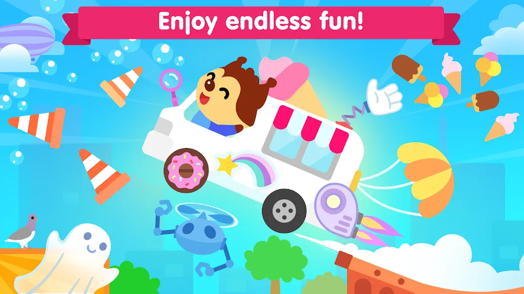 Скачать Car games for toddlers & kids — Разблокированы все машинки — скриншот 2