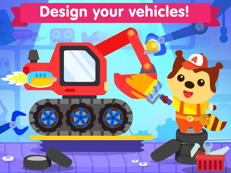 Скачать Car games for toddlers & kids — Разблокированы все машинки — скриншот 4