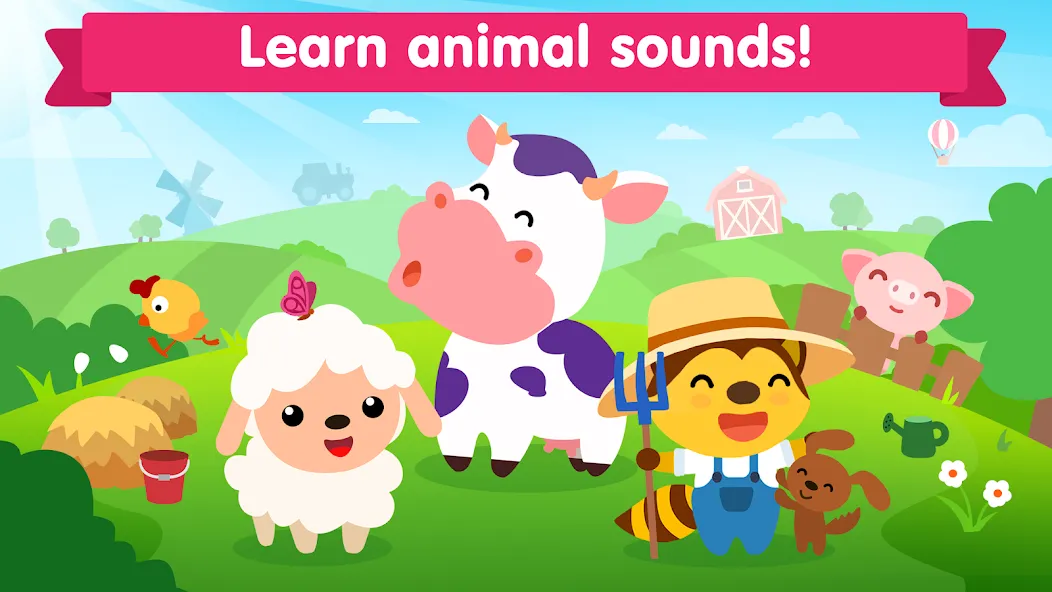 Animal sounds games for babies на телефон — скачать мод: Все животные и звуки открыты — скриншот 1 Animal sounds games for babies на телефон — скачать мод: Все животные и звуки открыты — скриншот 1