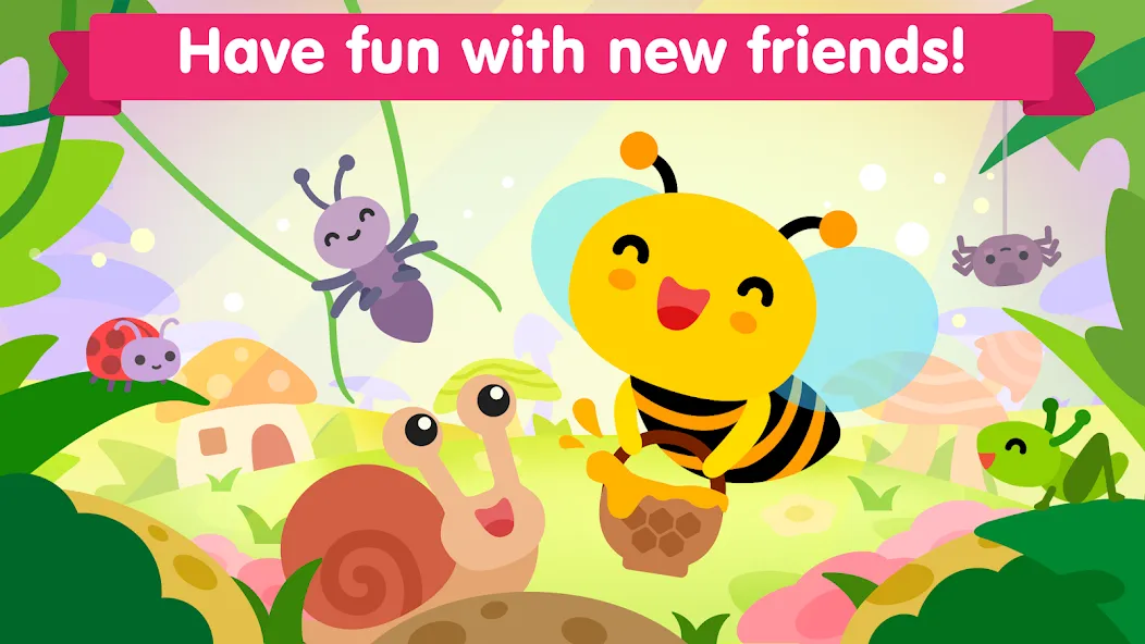 Animal sounds games for babies на телефон — скачать мод: Все животные и звуки открыты — скриншот 4 Animal sounds games for babies на телефон — скачать мод: Все животные и звуки открыты — скриншот 4