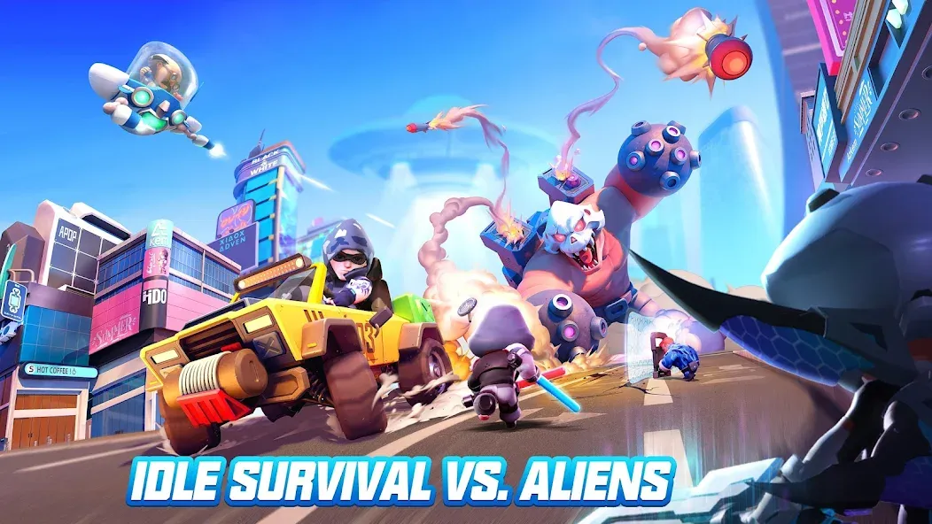 Idle Survivors: Last Stand взлом на Андроид — Много денег и ресурсов — скриншот 1 Idle Survivors: Last Stand взлом на Андроид — Много денег и ресурсов — скриншот 1