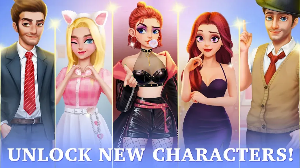 Fantasy Stylist: Match 3 MOD APK: Безлимитные монеты и жизни — скриншот 5 Fantasy Stylist: Match 3 MOD APK: Безлимитные монеты и жизни — скриншот 5