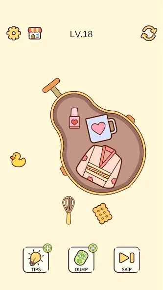 Pack n Pack — скачать мод: Безлимитные монеты и все уровни — скриншот 3 Pack n Pack — скачать мод: Безлимитные монеты и все уровни — скриншот 3