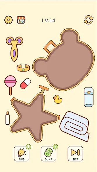 Pack n Pack — скачать мод: Безлимитные монеты и все уровни — скриншот 4 Pack n Pack — скачать мод: Безлимитные монеты и все уровни — скриншот 4