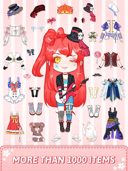 Скачать Vivi Story - Dress Up Game бесплатно — Много монет и все наряды открыты — скриншот 5