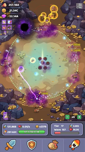 Скачать Wild Survival - Idle Defense — Безлимитные ресурсы и усиленная защита — скриншот 5