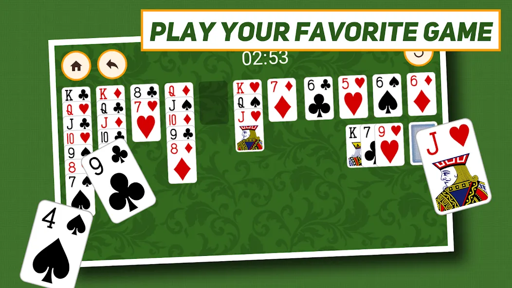 Скачать Klondike Solitaire: Classic бесплатно — Без рекламы и подсказки доступны — скриншот 5 Скачать Klondike Solitaire: Classic бесплатно — Без рекламы и подсказки доступны — скриншот 5
