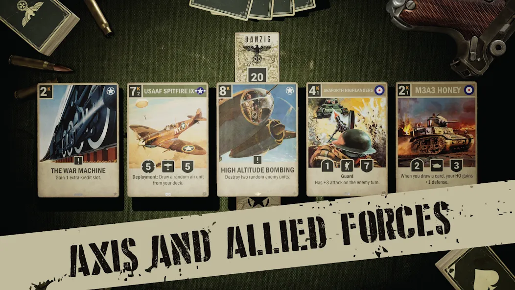 KARDS - The WW2 Card Game MOD APK скачать на Андроид — Безлимитные ресурсы и карты — скриншот 3 KARDS - The WW2 Card Game MOD APK скачать на Андроид — Безлимитные ресурсы и карты — скриншот 3