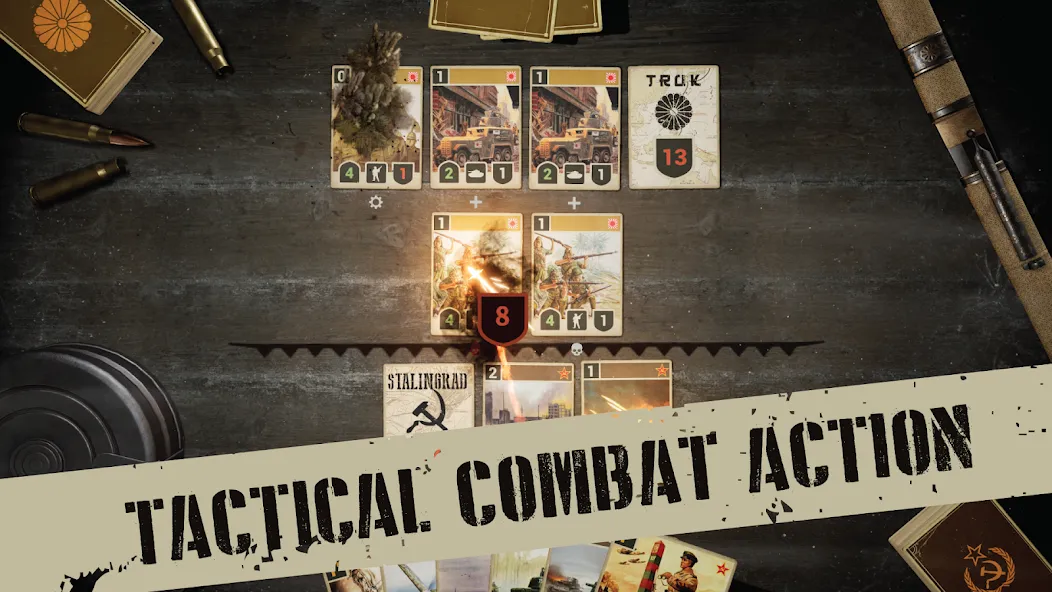 KARDS - The WW2 Card Game MOD APK скачать на Андроид — Безлимитные ресурсы и карты — скриншот 4 KARDS - The WW2 Card Game MOD APK скачать на Андроид — Безлимитные ресурсы и карты — скриншот 4