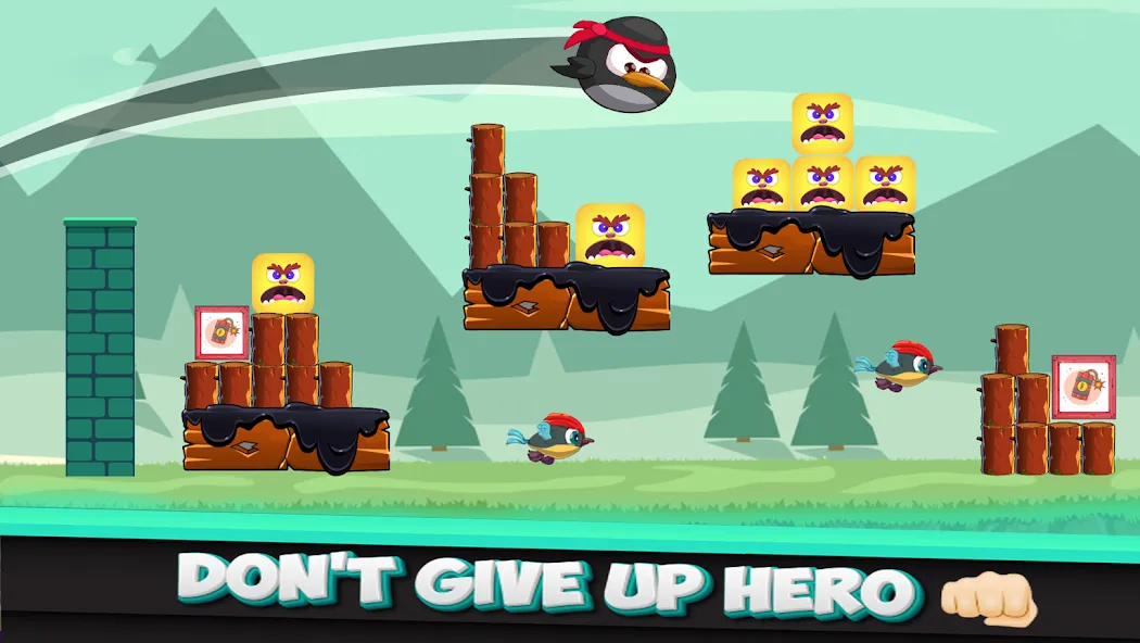 Angry Penguin — Безлимитные монеты и все уровни, скачать мод APK — скриншот 3