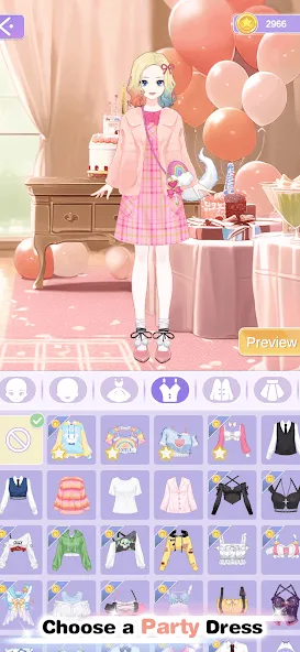 Magic Princess: Dress Up Games — последняя версия с модом (Безлимитные монеты и наряды) — скриншот 3