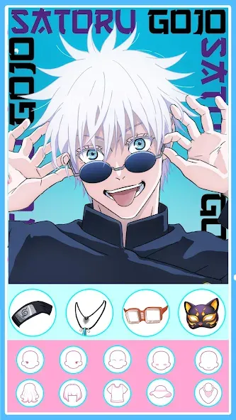 Скачать Anime Avatar Maker 2: Dress Up мод — Безлимитные деньги и всё открыто — скриншот 1