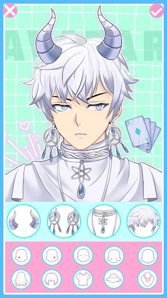 Скачать Anime Avatar Maker 2: Dress Up мод — Безлимитные деньги и всё открыто — скриншот 4