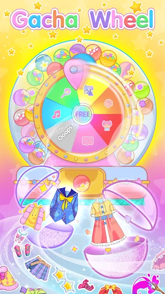 Chibi Doll Dress Up Games MOD APK скачать на Андроид — Открыты все наряды и аксессуары — скриншот 2 Chibi Doll Dress Up Games MOD APK скачать на Андроид — Открыты все наряды и аксессуары — скриншот 2
