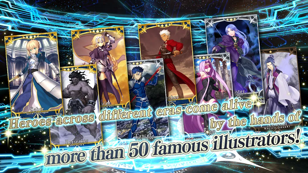 Fate/Grand Order (English] мод на Андроид: Неограниченные ресурсы и усиленные персонажи — скриншот 4