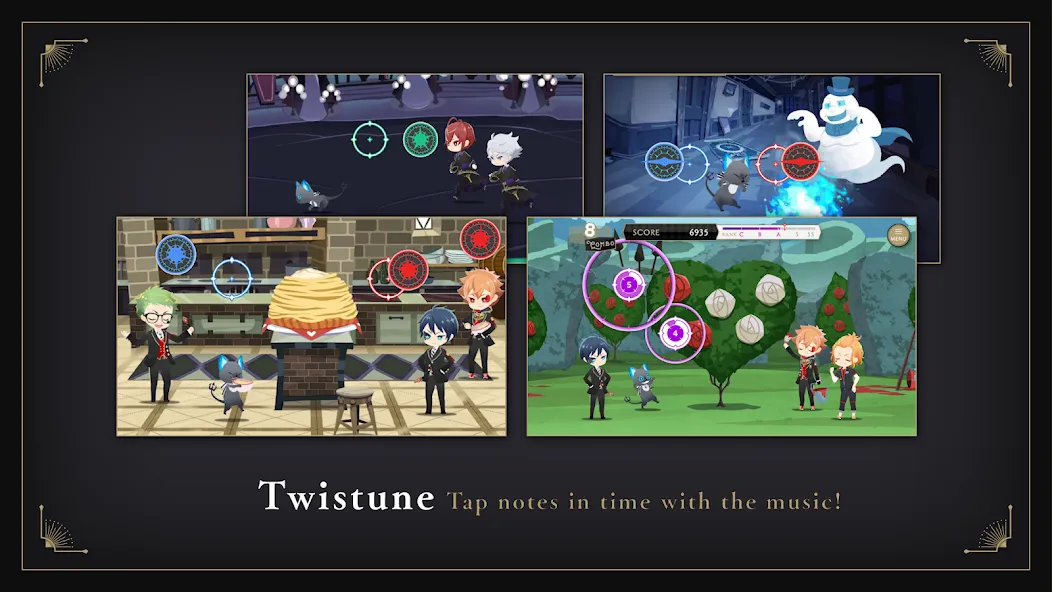 Мод Disney Twisted-Wonderland — Безлимитные осколки и открыты все карты, скачать APK — скриншот 5 Мод Disney Twisted-Wonderland — Безлимитные осколки и открыты все карты, скачать APK — скриншот 5