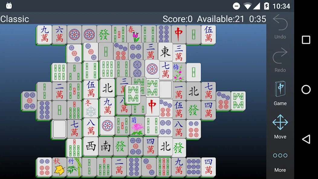 Скачать Mahjongg Builder Mod APK — Безлимитные подсказки и открыты все уровни — скриншот 2