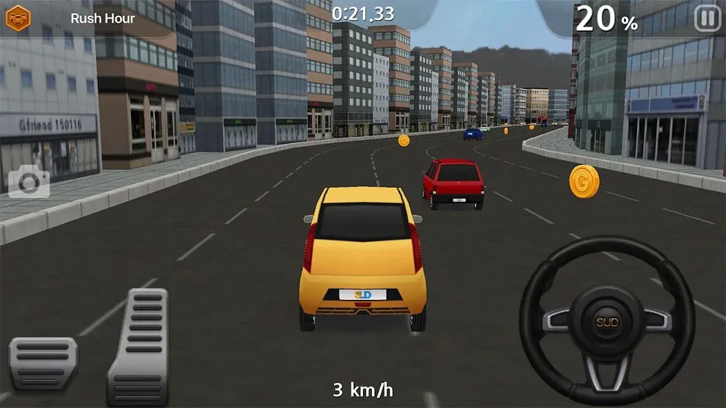 Скачать Dr. Driving 2 Mod APK — Безлимитные деньги и топливо — скриншот 1