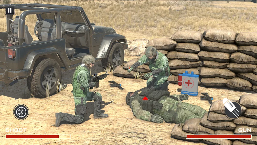 FPS War Games- Aircrafts Games MOD APK: Много оружия и боеприпасов — скриншот 1 FPS War Games- Aircrafts Games MOD APK: Много оружия и боеприпасов — скриншот 1