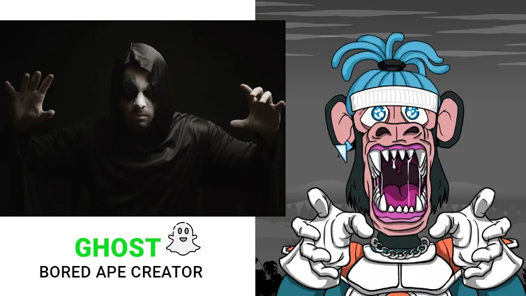 Bored Ape Maker - NFT Art — взломанная версия, Открыты все предметы и фоны — скриншот 5