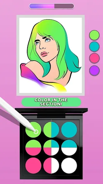 Скачать Makeup Kit - Color Mixing Mod APK — Безлимитные деньги и все предметы — скриншот 4