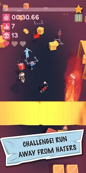 Скачать A4 - Run Away Challenge последней версии — Безлимитные монеты и открыты все костюмы — скриншот 2