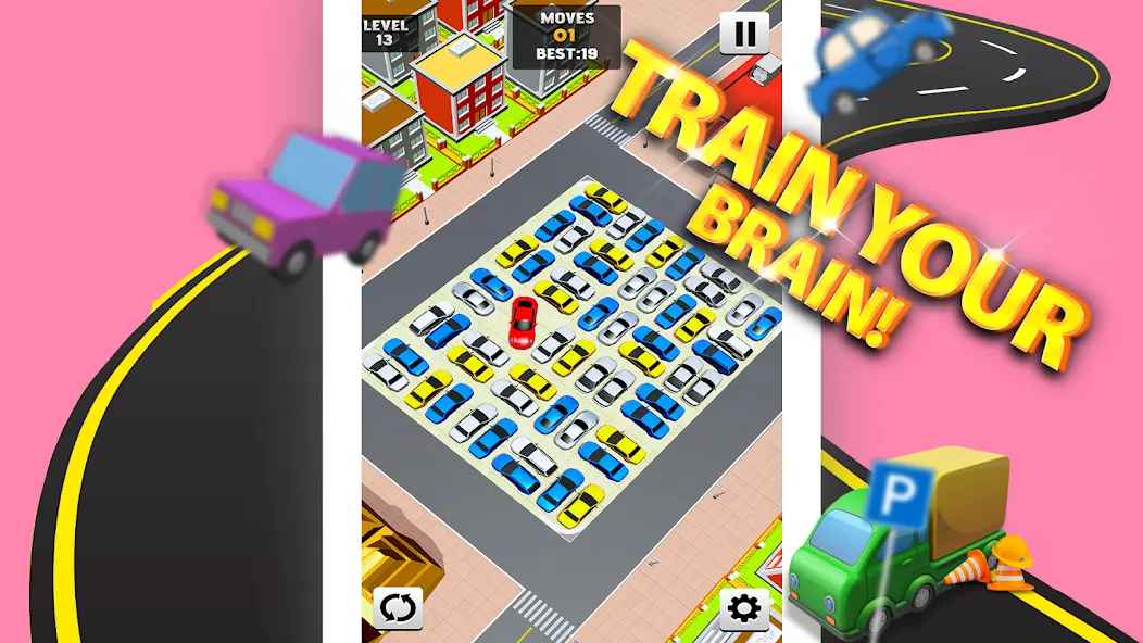 Park Master: Car Parking Jam MOD APK скачать на Андроид — Безлимитные деньги и все машины открыты — скриншот 4