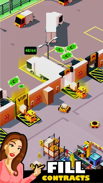 Idle Smartphone Tycoon Factory — Безлимитные деньги и все улучшения, скачать мод APK — скриншот 5