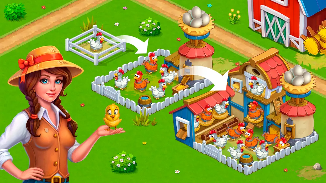 Скачать Idle Farmer: Mine Game — Безлимитные деньги и ресурсы — скриншот 2 Скачать Idle Farmer: Mine Game — Безлимитные деньги и ресурсы — скриншот 2