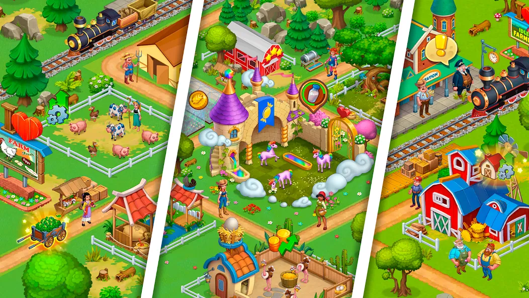 Скачать Idle Farmer: Mine Game — Безлимитные деньги и ресурсы — скриншот 3 Скачать Idle Farmer: Mine Game — Безлимитные деньги и ресурсы — скриншот 3