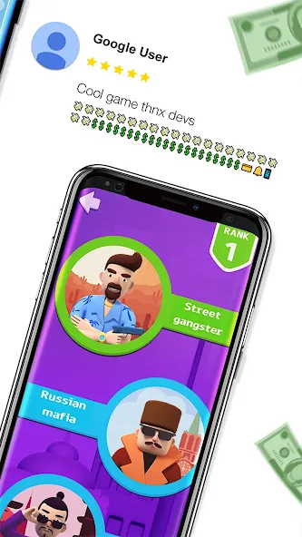 Money cash clicker взломанный APK — Много денег без рекламы — скриншот 3